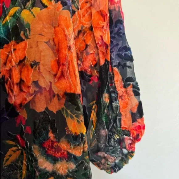 Johnny Was Renna Burnout Dress size XS NWT